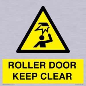 ROLLER DOOR KEEP CLEAR